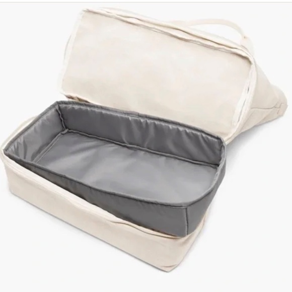 Lo & Sons Catalina Deluxe Weekender Bag – Deep Navy – Organic Canvas – NWOT - Picture 5 of 5